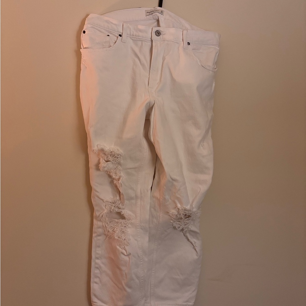 Abercrombie High Rise Mom Jeans